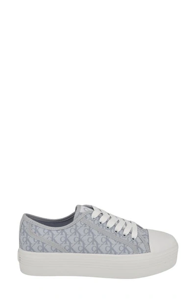 Shop Calvin Klein Brinle Platform Sneaker In Light Blue