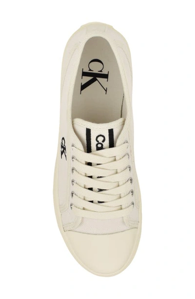 Shop Calvin Klein Brinle Platform Sneaker In Ivory