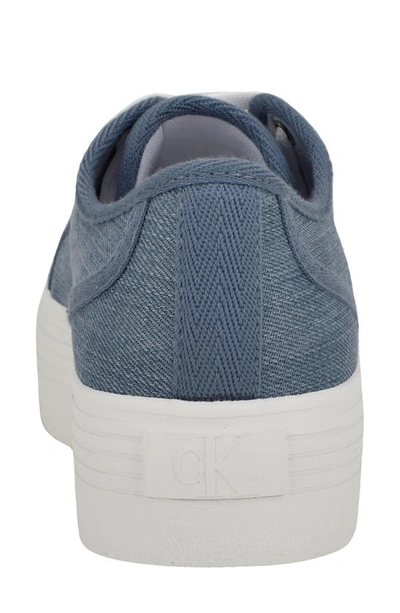 Shop Calvin Klein Brinle Platform Sneaker In Blue