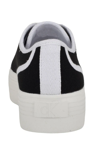 Shop Calvin Klein Brinle Platform Sneaker In Black