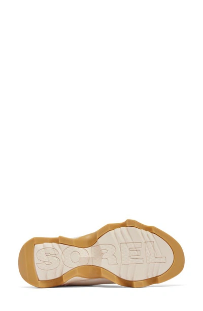 Sorel Kinetic Impact Mesh Trainer Sneakers In Sea Salt/ Gum