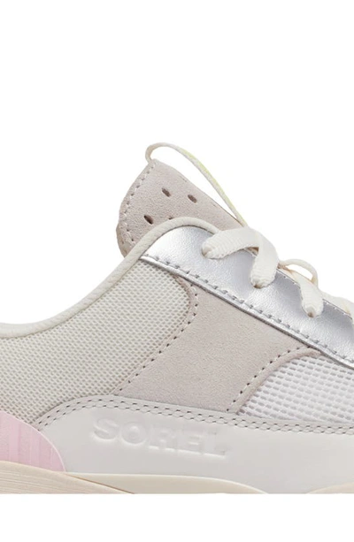 Sorel Kinetic Impact Mesh Trainer Sneakers In Sea Salt/ Gum