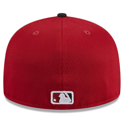 Shop New Era Red Washington Nationals 2024 Batting Practice 59fifty Fitted Hat