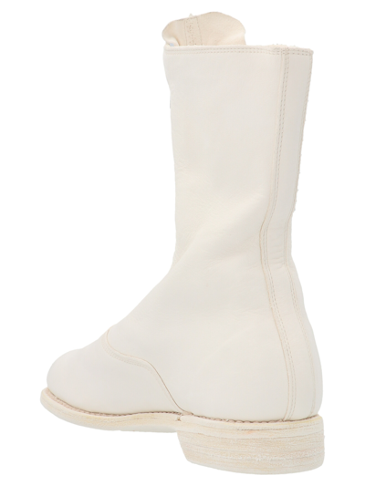 Shop Guidi 310 Ankle Boots In White