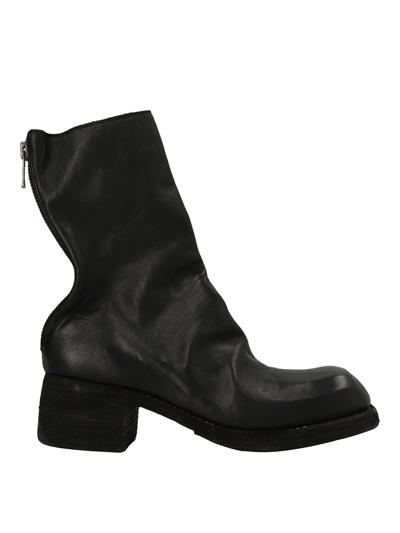 Shop Guidi 9088 Ankle Boots In Black