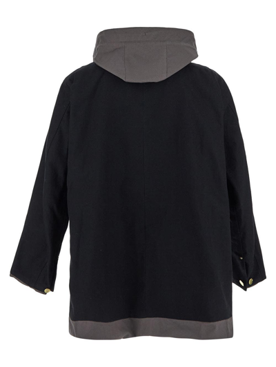 Shop Sacai X Carhartt Wip Reversible Jacket In Black