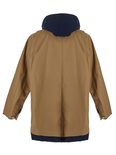 Shop Sacai X Carhartt Wip Reversible Jacket In Beige