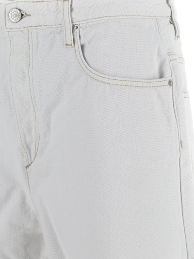 Shop Isabel Marant Lesia Shorts In White