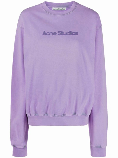 Shop Acne Studios Acne Sweaters In Bright Purple