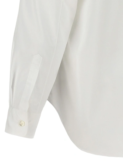 Shop Comme Des Garçons Homme Deux Foliage Application Shirt Shirt, Blouse White