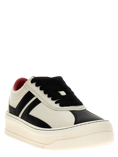 Shop Lanvin Xfuture Sneakers White/black