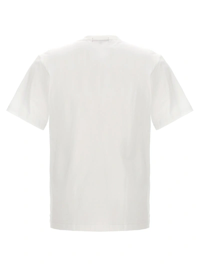 Shop Comme Des Garçons Homme Deux Logo Print T-shirt White
