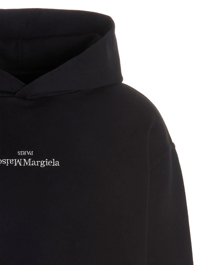 Shop Maison Margiela Paris Sweatshirt Black