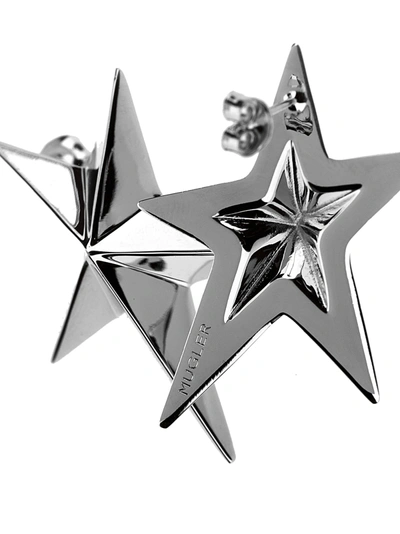 Shop Mugler Maxi Star Jewelry Silver