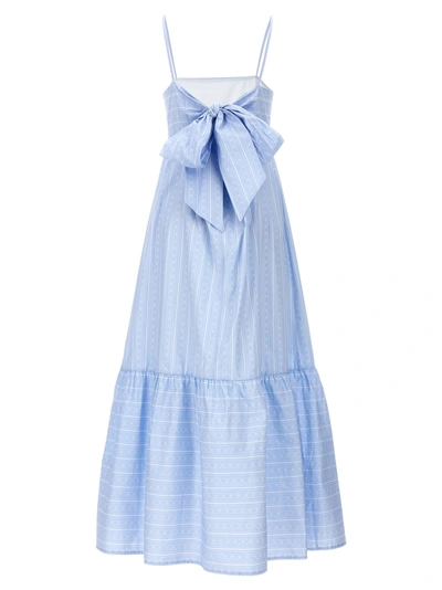 Shop Twinset Monogram Dresses Light Blue