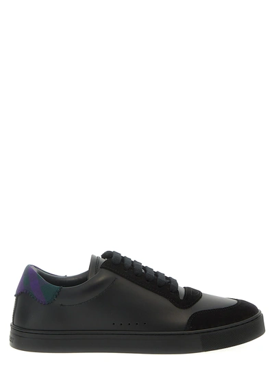 Shop Burberry Robin Sneakers Black