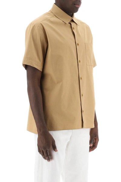 Shop Apc Ross Short Sleeved Shirt