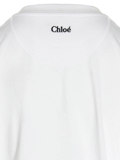 Shop Chloé Ruffled T-shirt