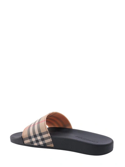 Shop Burberry Rubber Slide