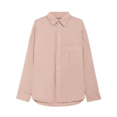 Shop Amish Shirt For Man Amu108p4290569 Grey Pink