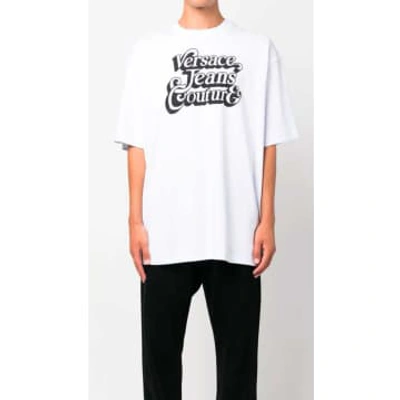 Shop Versace Jeans Couture Very Comfortable T -shirt, S, White