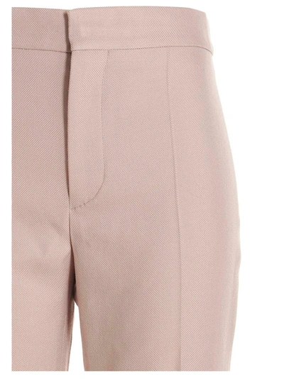 Shop Chloé Textured Fabric Pants