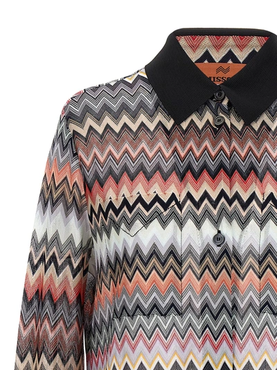 Shop Missoni Zigzag Shirt Shirt, Blouse Multicolor