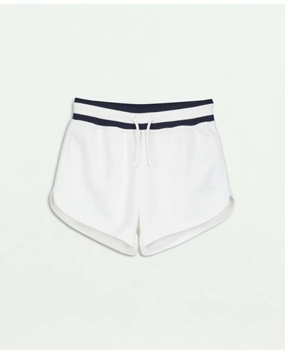 Shop Brooks Brothers Girls Tennis Shorts | White | Size 5