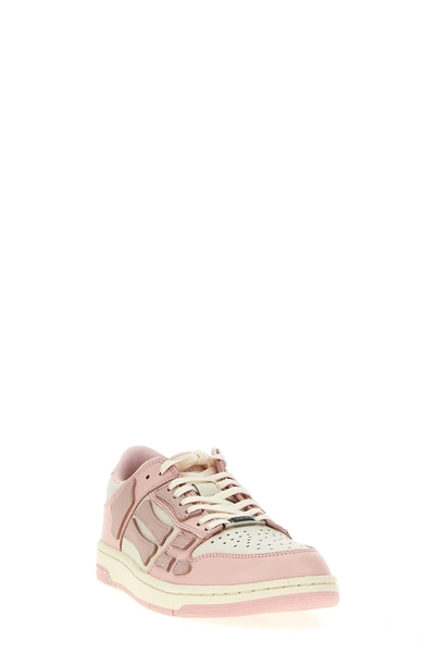 Shop Amiri Women 'skel Top Low' Sneakers In Pink