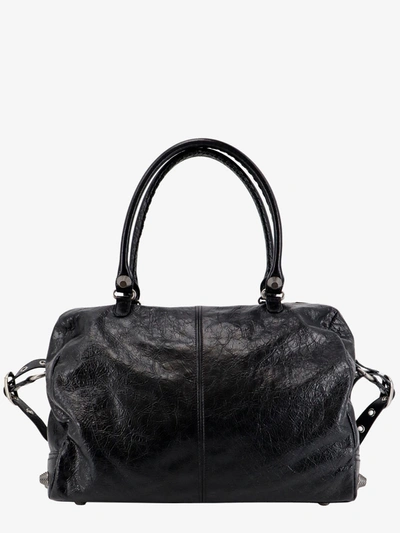 Shop Balenciaga Man Le Cagole Man Black Travel Bags