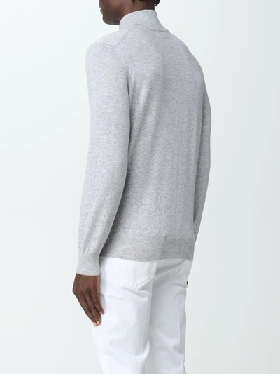 Shop Brunello Cucinelli Sweater Men Grey Men In Gray