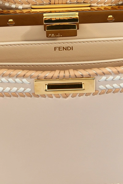 Shop Fendi Women 'peekaboo Iseeu' Small Handbag In Pink