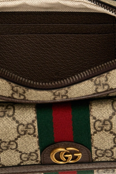 Shop Gucci Men 'mini Ophidia' Crossbody Bag In Multicolor