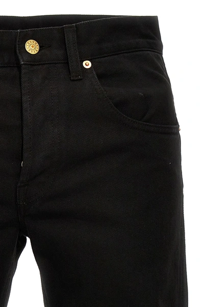 Shop Gucci Men 'morsetto' Jeans In Black