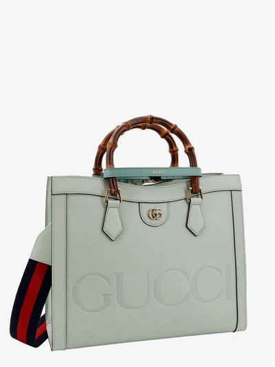 Shop Gucci Woman Diana Woman Green Handbags