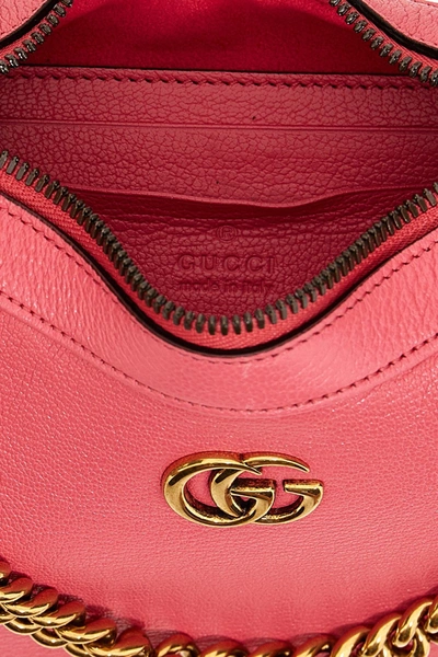Shop Gucci Women 'aphrodite' Small Shoulder Bag In Pink