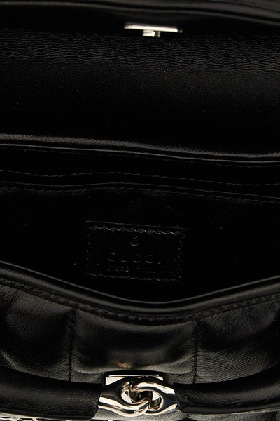 Shop Gucci Women 'horsebit' Small Shoulder Bag In Black