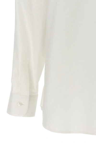 Shop Gucci Women Oxford Shirt In White