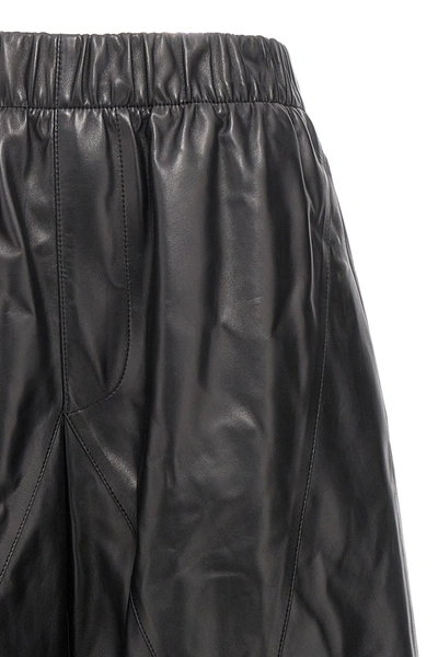 Shop Loewe Women 'puzzle Fold' Pants In Black