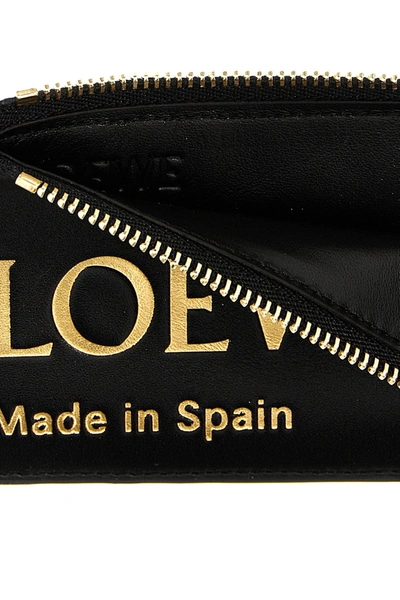Shop Loewe Women Logo Print Card Holder In Black