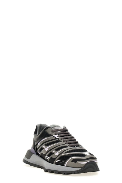 Shop Maison Margiela Men '50/50' Sneakers In Gray