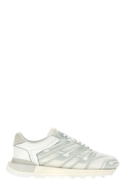 Shop Maison Margiela Men '50/50' Sneakers In White