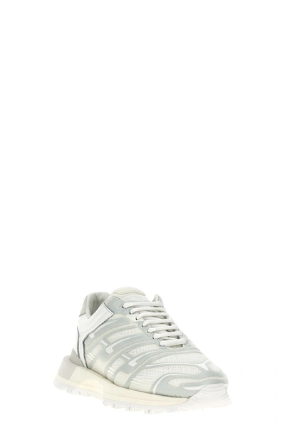 Shop Maison Margiela Men '50/50' Sneakers In White