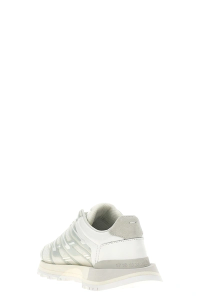 Shop Maison Margiela Men '50/50' Sneakers In White