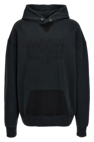 Shop Maison Margiela Men 'memory Of' Hoodie In Black