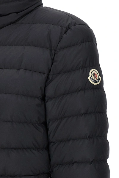 Shop Moncler Women 'abderos' Down Jacket In Black