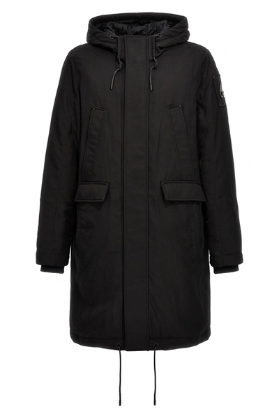 Shop Moose Knuckles Men 'garcon' Parka In Black