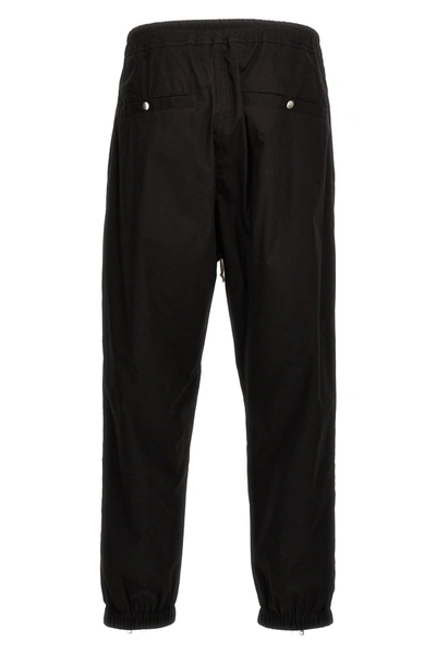 Shop Rick Owens Men 'tecuatl Track' Pants In Black