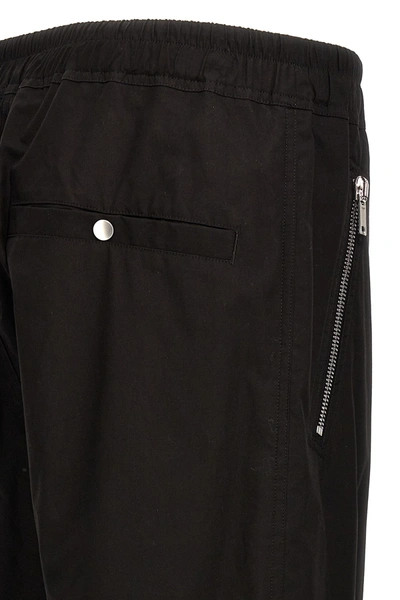 Shop Rick Owens Men 'tecuatl Track' Pants In Black