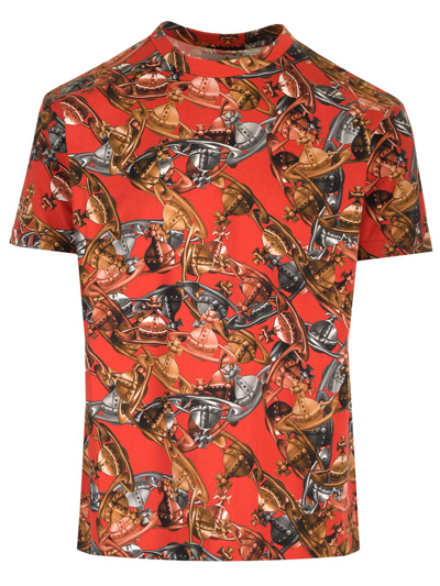 Shop Vivienne Westwood Printed T-shirt In Multicolor